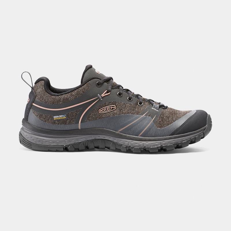 Zapatos Trekking Keen Terradora Waterproof Para Mujer Grises Oscuro - Zapatos Keen Mexico (023964-XJ